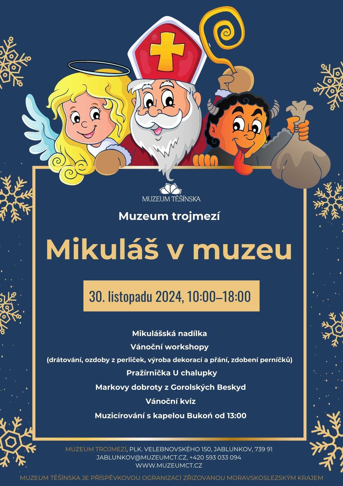 Mikuláš v muzeu 2024