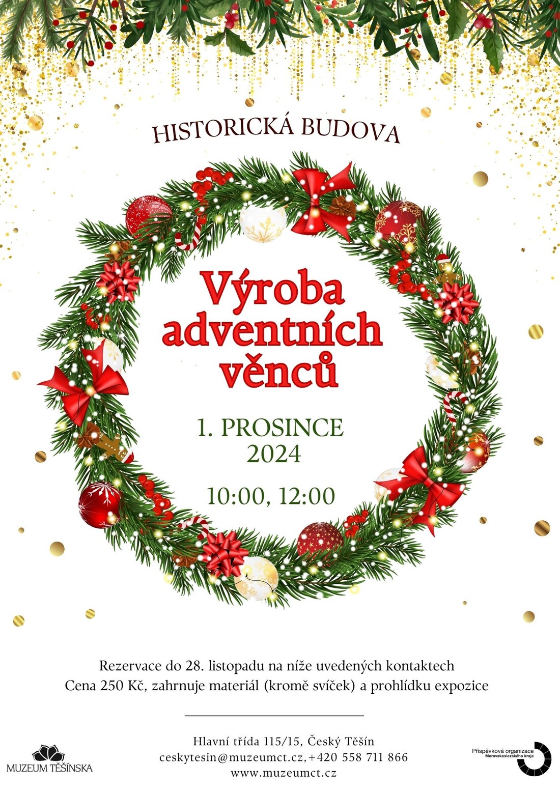 Výroba adventních věnců kopie